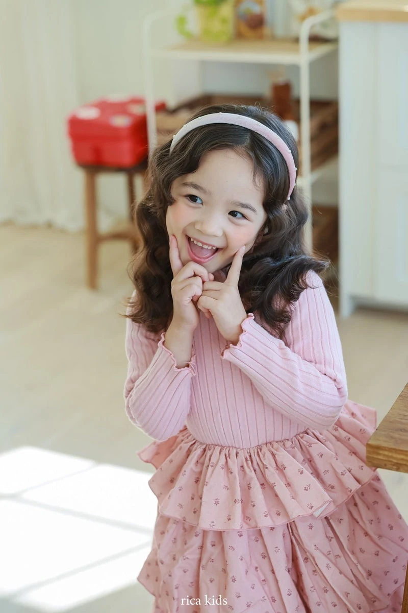 Rica - Korean Children Fashion - #Kfashion4kids - Cancan One-piece - 3