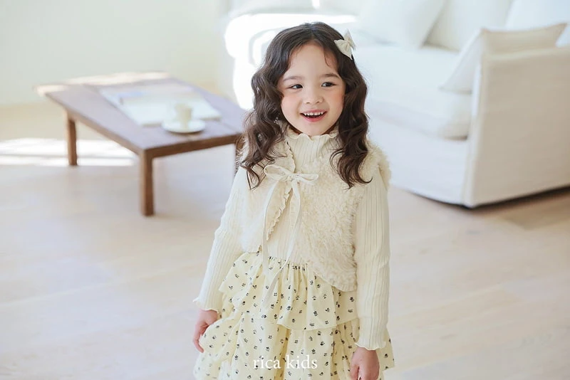 Rica - Korean Children Fashion - #prettylittlegirls - Dumble Vest - 4