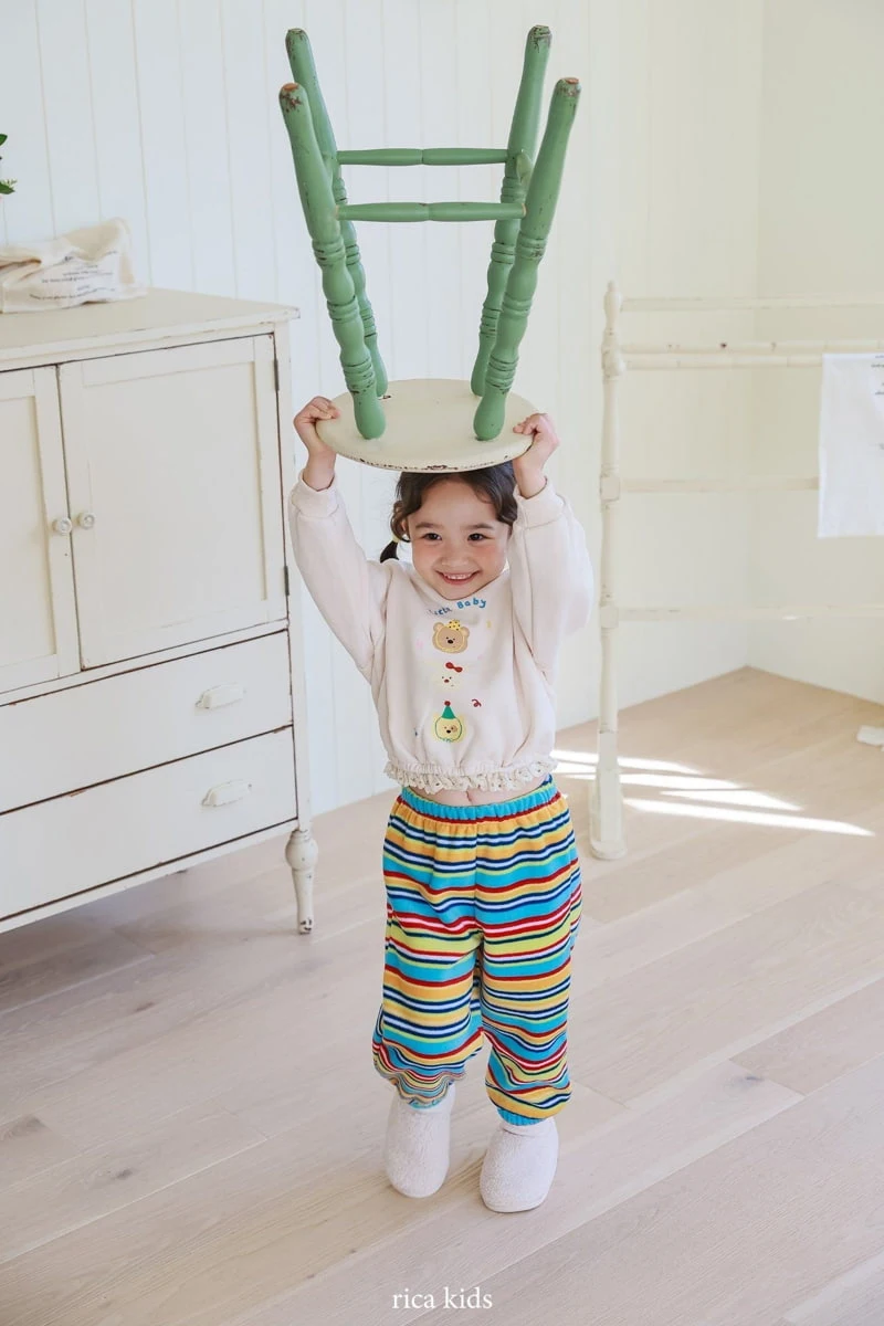 Rica - Korean Children Fashion - #childofig - Rainbow Pants - 2