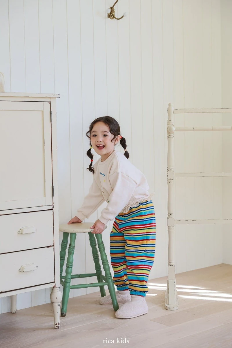 Rica - Korean Children Fashion - #childofig - Rainbow Pants - 3