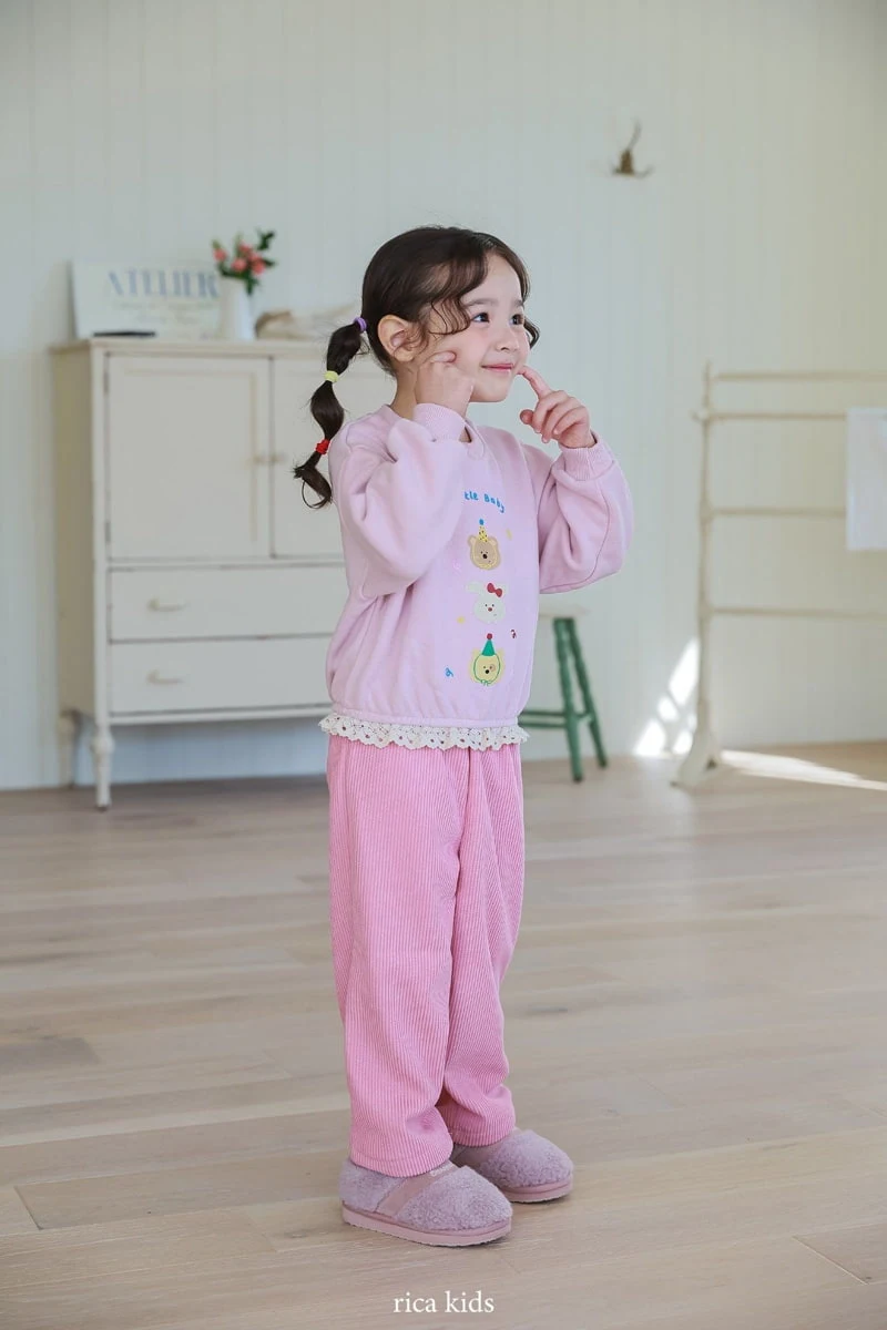 Rica - Korean Children Fashion - #childofig - Straight Pants - 2