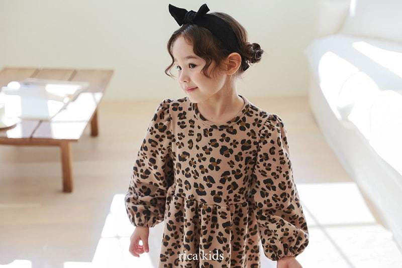 Rica - Korean Children Fashion - #designkidswear - Leopard One-piece - 12