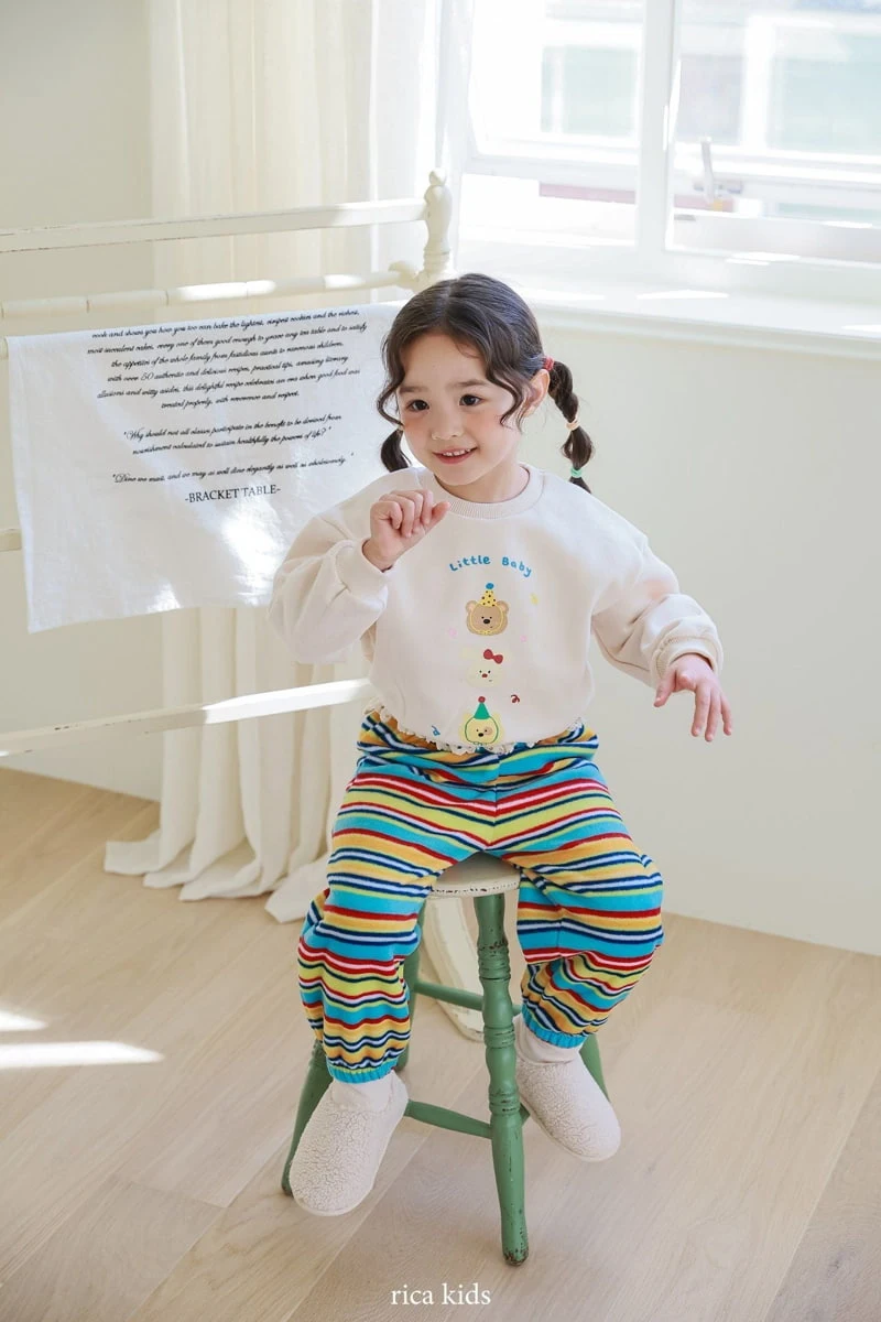 Rica - Korean Children Fashion - #fashionkids - Rainbow Pants - 7