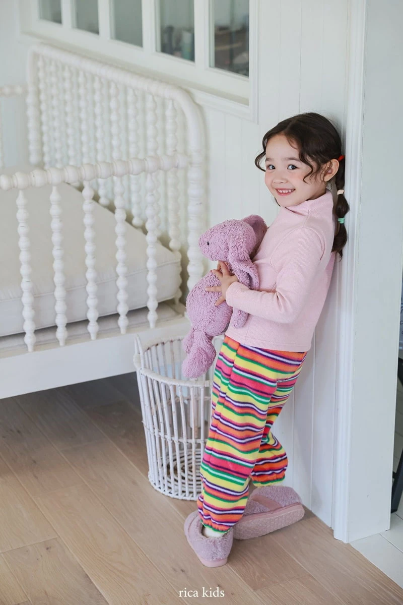 Rica - Korean Children Fashion - #kidsshorts - Rainbow Pants - 8