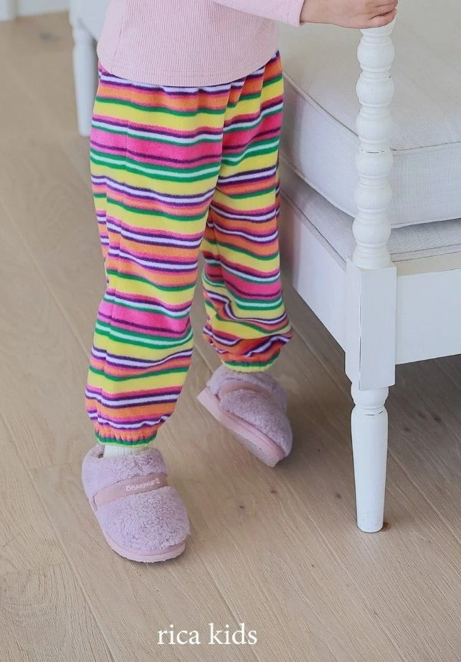 Rica - Korean Children Fashion - #kidzfashiontrend - Rainbow Pants - 10