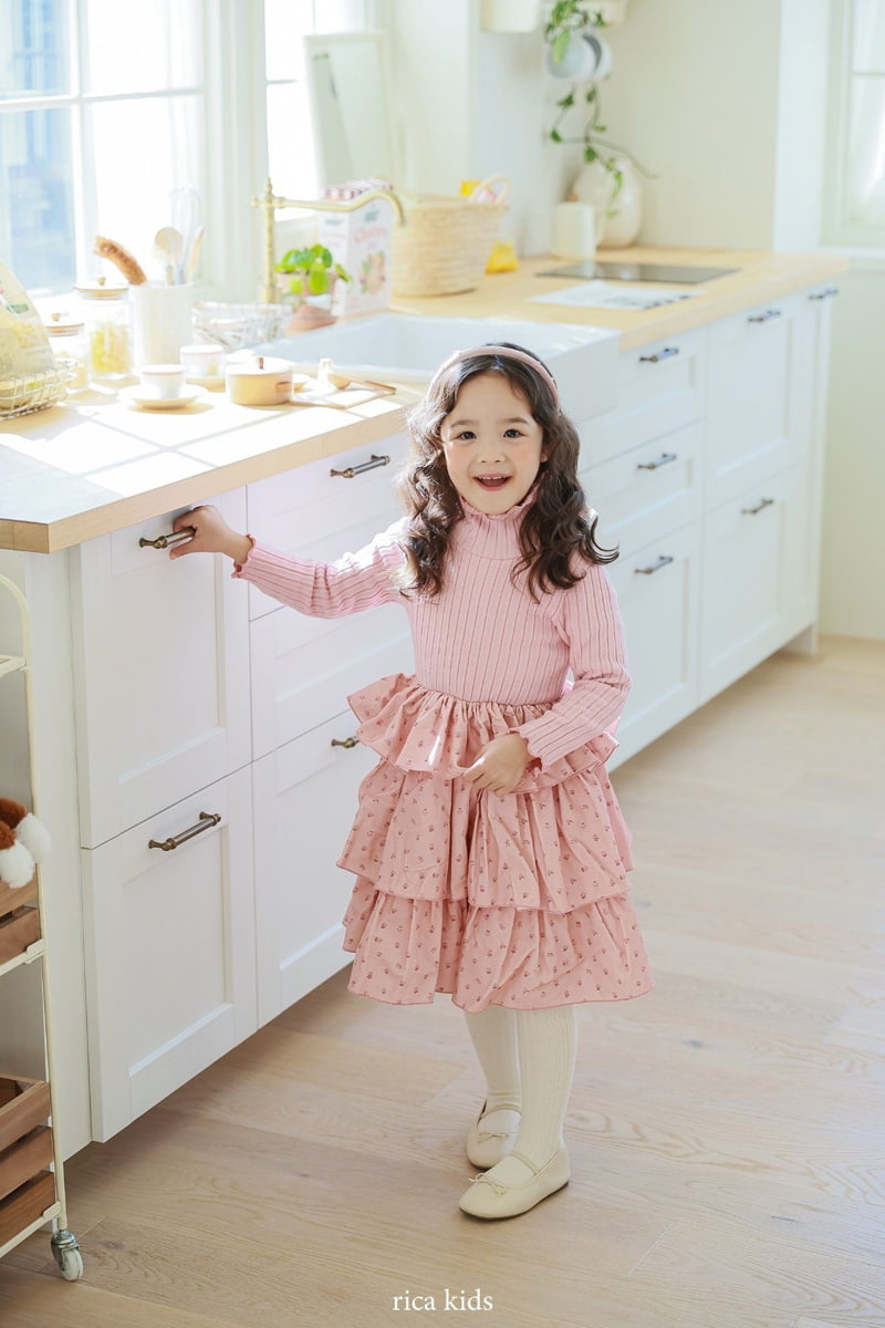 Rica - Korean Children Fashion - #minifashionista - Cancan One-piece - 6