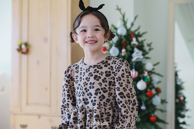 Rica - Korean Children Fashion - #todddlerfashion - Leopard One-piece - 7