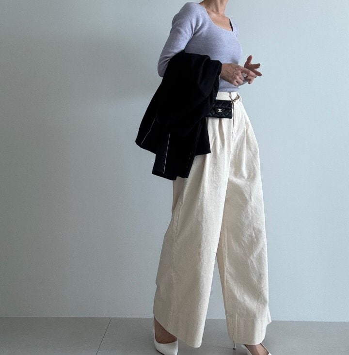 Ripple - Korean Women Fashion - #momslook - Ugly Pants