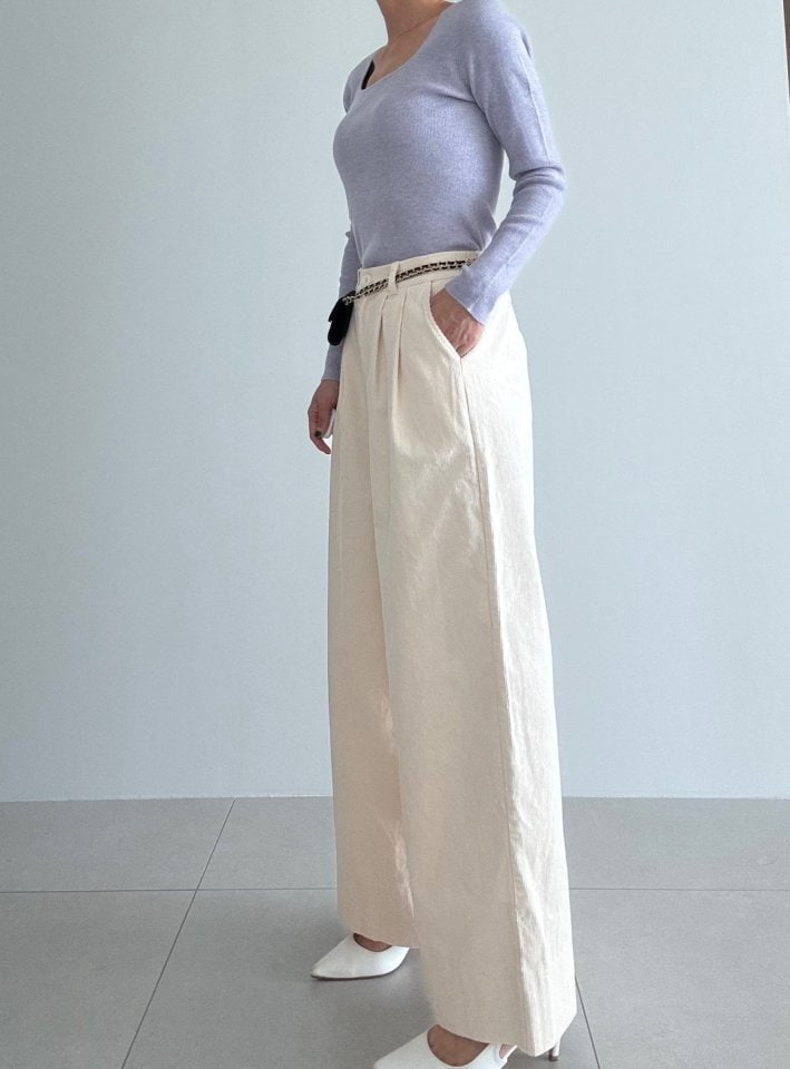 Ripple - Korean Women Fashion - #momslook - Ugly Pants - 3