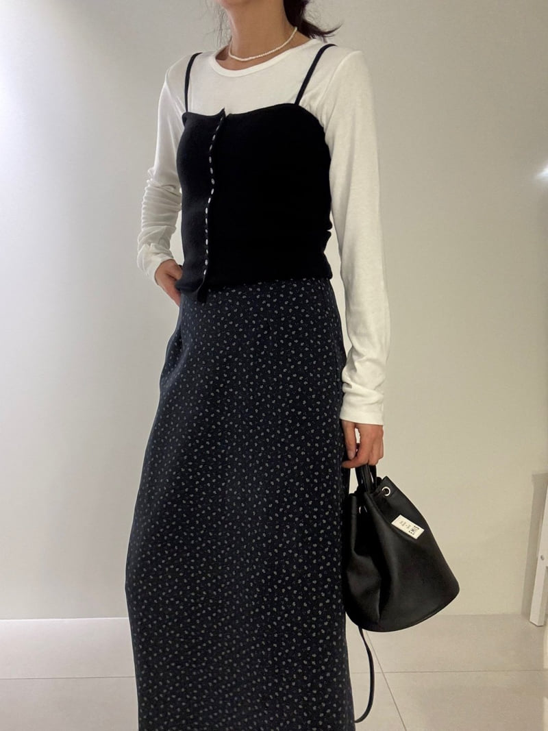 Ripple - Korean Women Fashion - #momslook - How Fleeced Skirt - 3