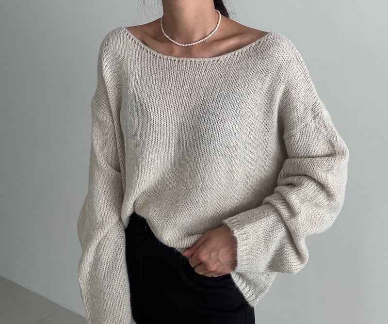 Ripple - Korean Women Fashion - #momslook - Base Knit Pullover - 6