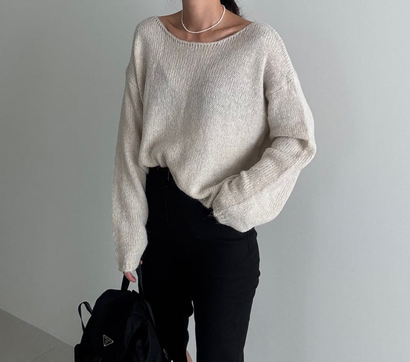 Ripple - Korean Women Fashion - #momslook - Base Knit Pullover - 7