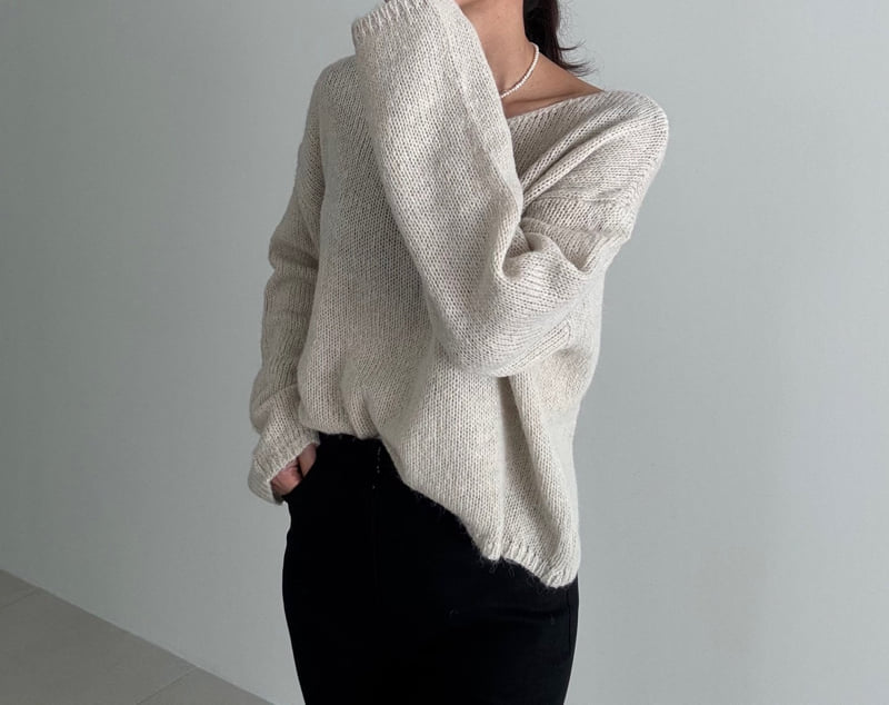 Ripple - Korean Women Fashion - #momslook - Base Knit Pullover - 8