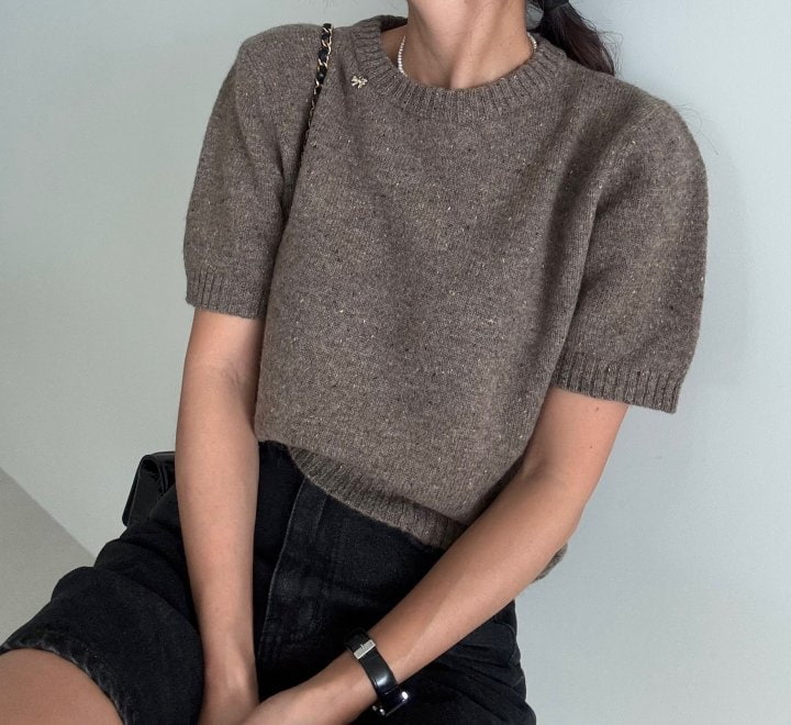 Ripple - Korean Women Fashion - #womensfashion - Demue Knit Top - 2