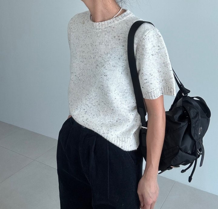 Ripple - Korean Women Fashion - #momslook - Demue Knit Top - 4