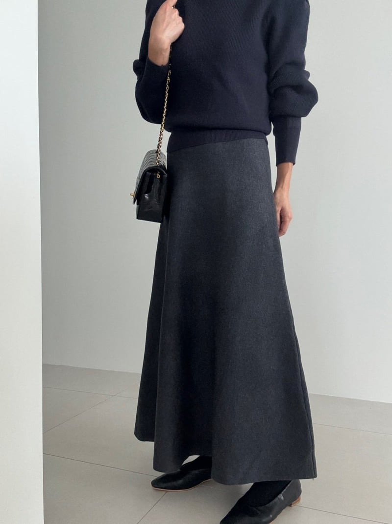 Ripple - Korean Women Fashion - #womensfashion - A Knit Skirt - 2