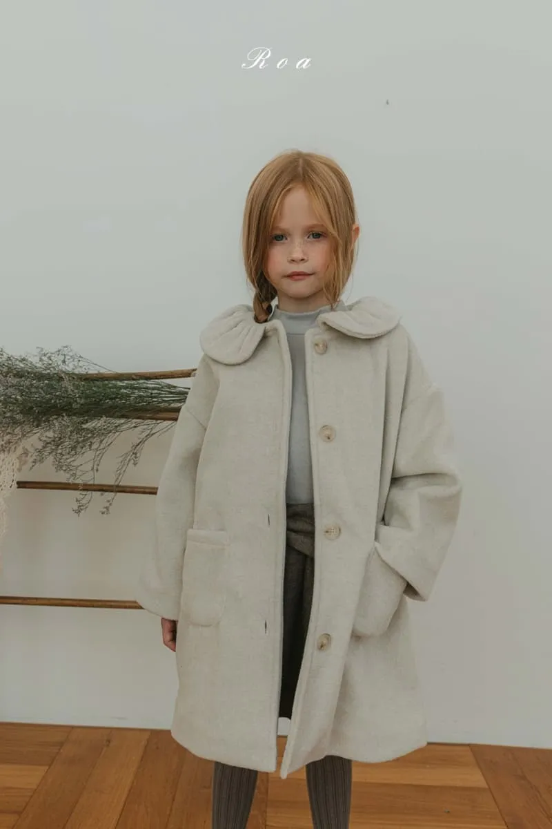 Roa - Korean Children Fashion - #discoveringself - Blanc Coat