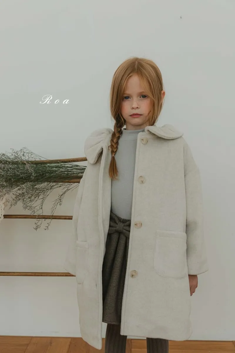 Roa - Korean Children Fashion - #fashionkids - Blanc Coat - 2