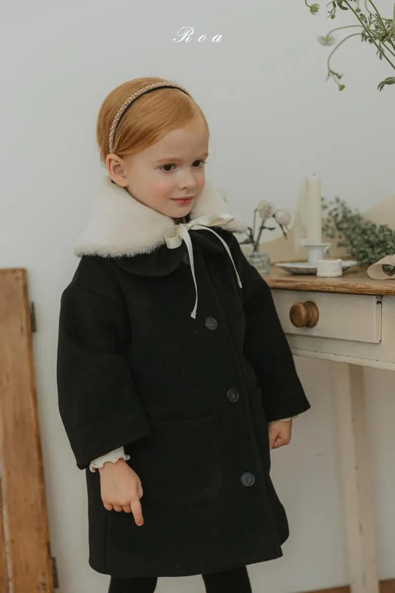 Roa - Korean Children Fashion - #littlefashionista - Winter Warm Collar - 2