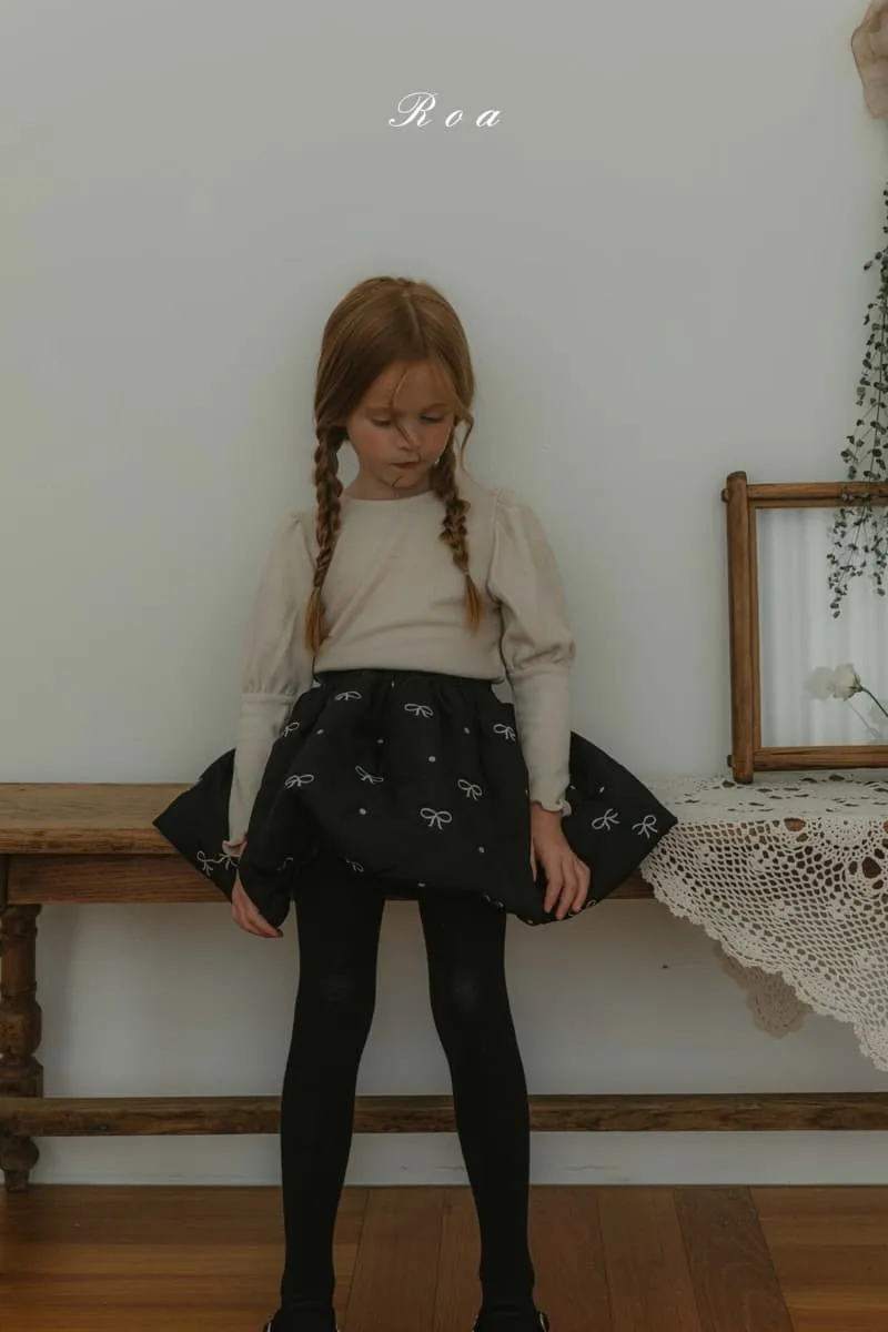 Roa - Korean Children Fashion - #minifashionista - Chloe Padding Skirt - 2