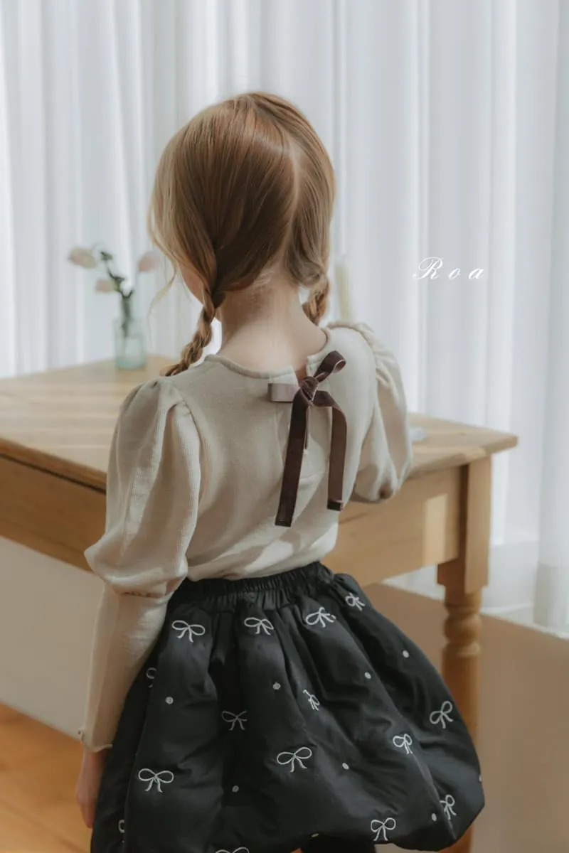 Roa - Korean Children Fashion - #stylishchildhood - Chloe Padding Skirt - 6