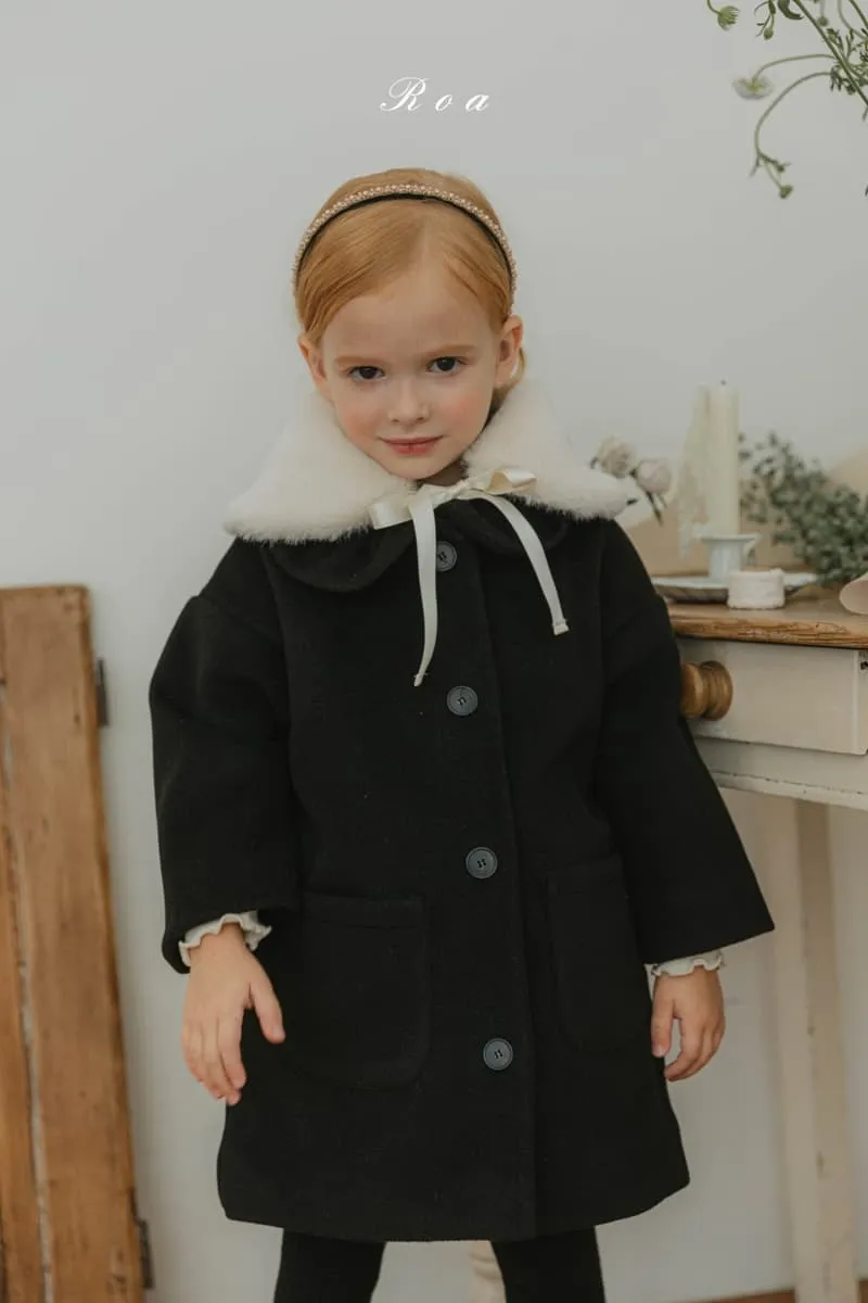 Roa - Korean Children Fashion - #todddlerfashion - Blanc Coat - 11