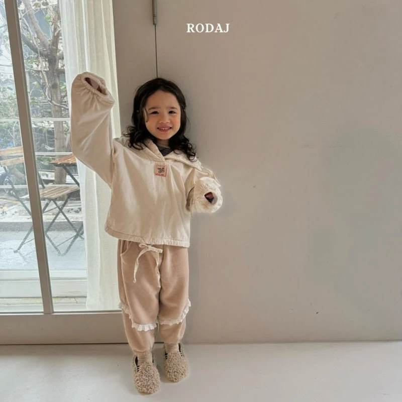 Roda J - Korean Children Fashion - #childofig - Label Hood Top - 7