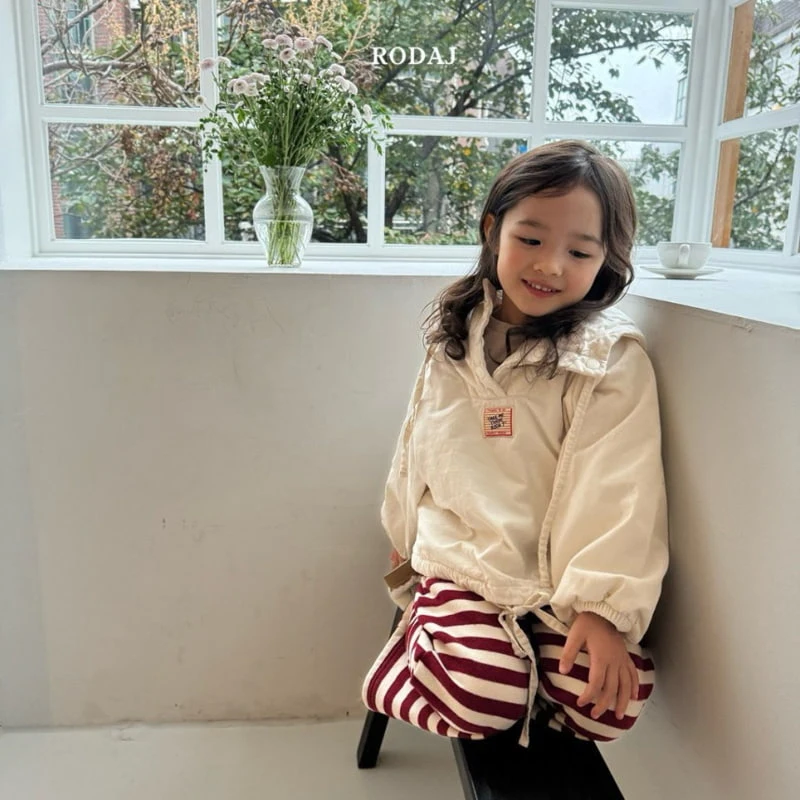 Roda J - Korean Children Fashion - #childrensboutique - Label Hood Top - 8