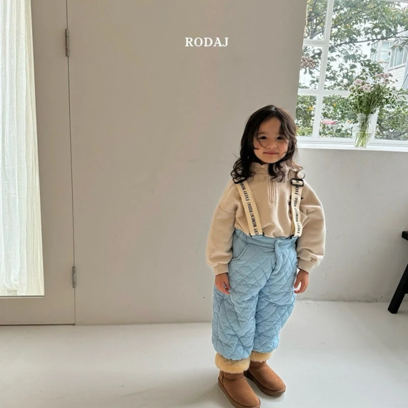 Roda J - Korean Children Fashion - #fashionkids - Thunder Half Zip-up - 8