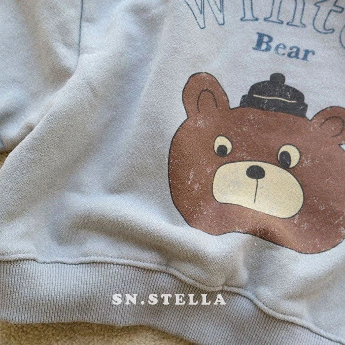 SN - Korean Children Fashion - #childofig - Bear Sweatshirts - 8