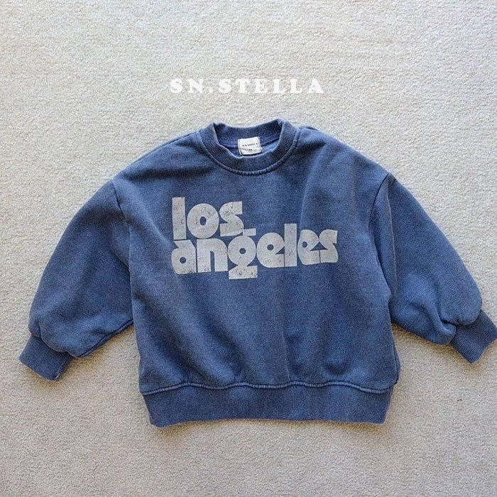 SN - Korean Children Fashion - #childofig - LA Sweatshirts - 3