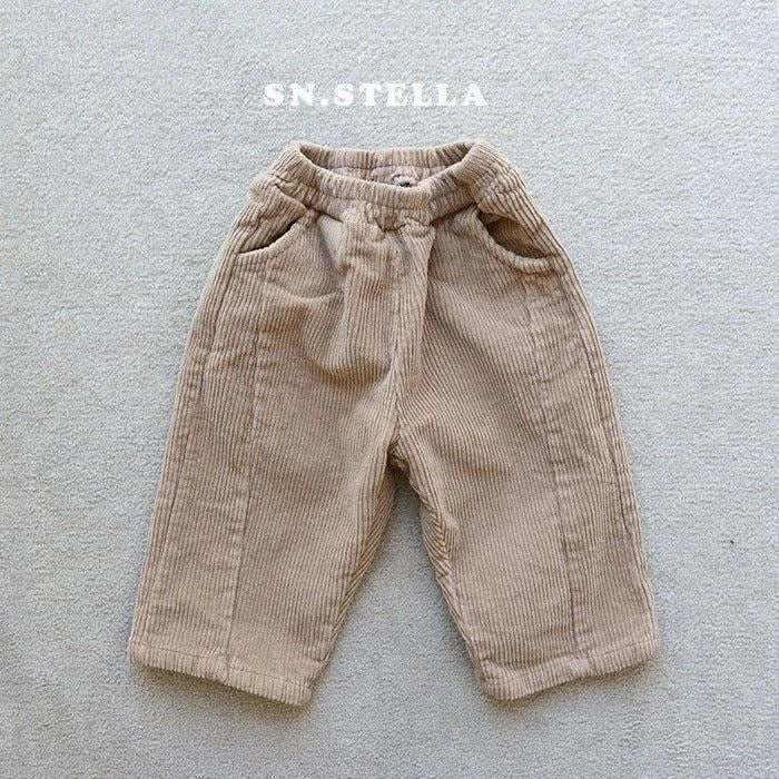 SN - Korean Children Fashion - #designkidswear - Big Rib Span Pants - 4