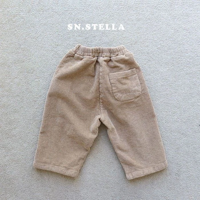 SN - Korean Children Fashion - #fashionkids - Big Rib Span Pants - 5