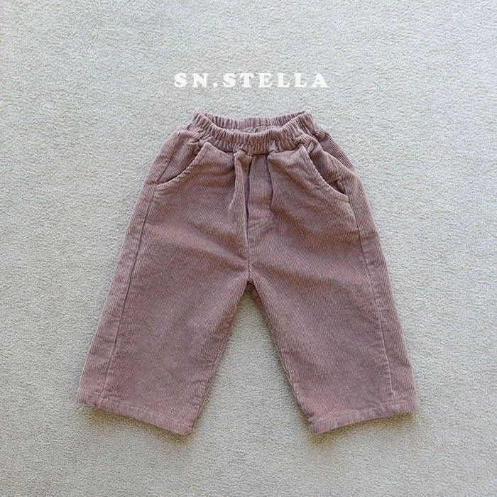 SN - Korean Children Fashion - #fashionkids - 11 Rib Span Pants - 6