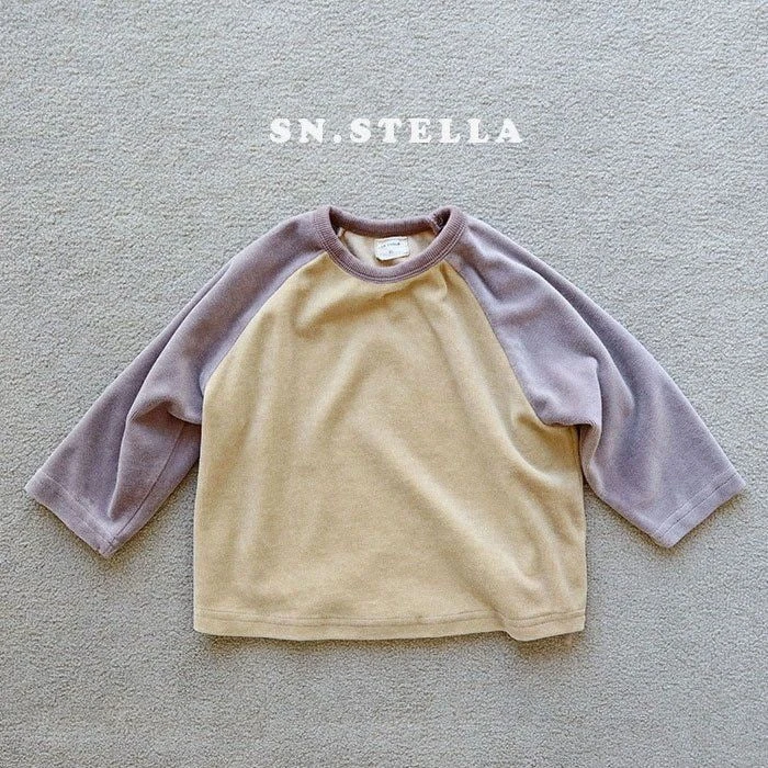 SN - Korean Children Fashion - #kidzfashiontrend - Veloure Raglan Tee - 3