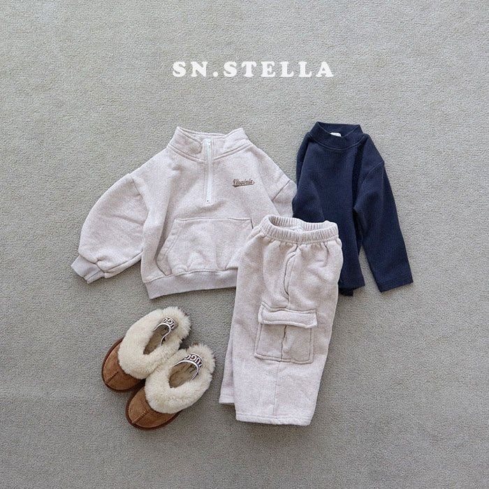 SN - Korean Children Fashion - #magicofchildhood - Fleeced Cargo Pants - 8