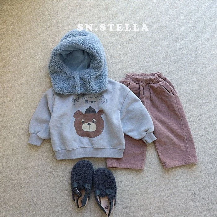 SN - Korean Children Fashion - #magicofchildhood - Bear Sweatshirts - 5