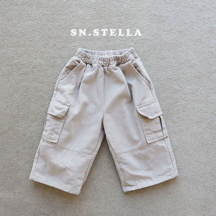 SN - Korean Children Fashion - #todddlerfashion - Peach Cargo Pants - 2