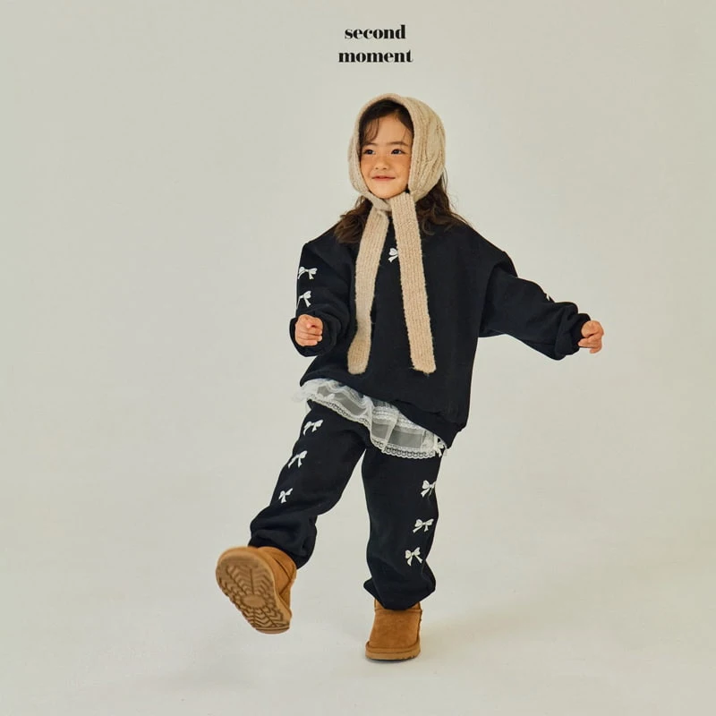 Second Moment - Korean Children Fashion - #Kfashion4kids - Ribbon Jogger Pants - 11