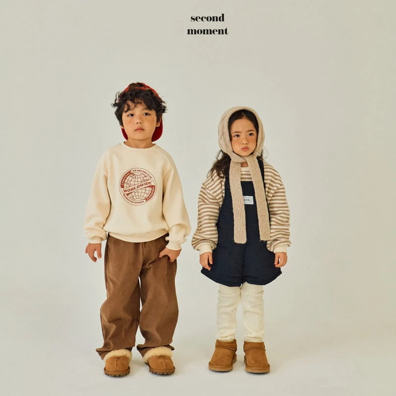 Second Moment - Korean Children Fashion - #childofig - World Sweatshirt - 11