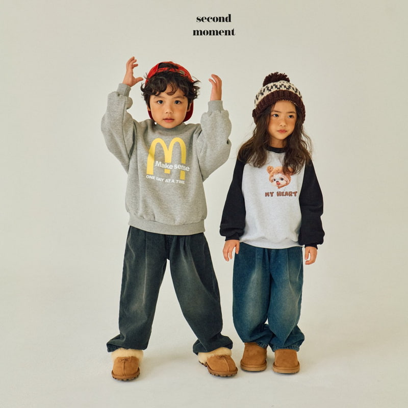 Second Moment - Korean Children Fashion - #childofig - Puppy Sweatshirt - 10