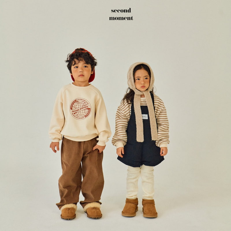 Second Moment - Korean Children Fashion - #childofig - Padded Short Overall - 10