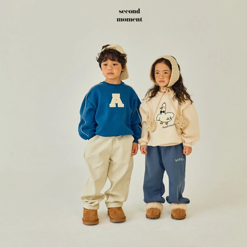 Second Moment - Korean Children Fashion - #discoveringself - Duck Sweatshirt - 11