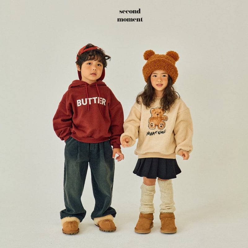 Second Moment - Korean Children Fashion - #fashionkids - Puffy Bear Sweatshirt - 6