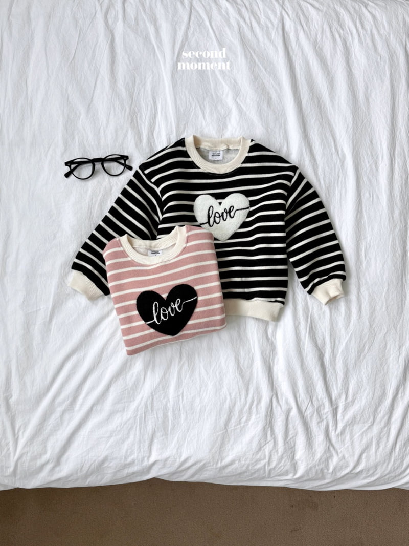 Second Moment - Korean Children Fashion - #kidsshorts - Love Bookle Sweatshirt