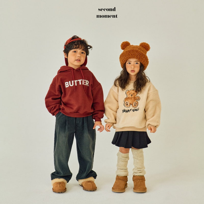 Second Moment - Korean Children Fashion - #kidsshorts - Puffy Bear Sweatshirt - 7