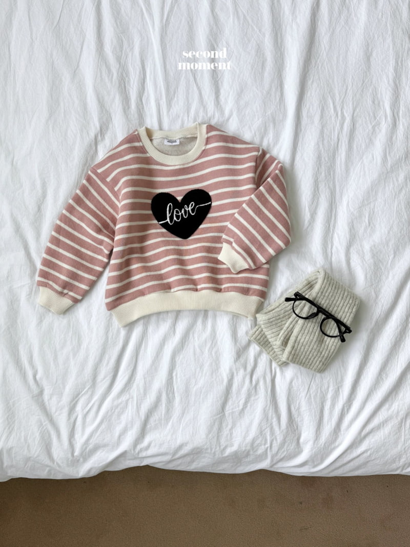 Second Moment - Korean Children Fashion - #kidzfashiontrend - Love Bookle Sweatshirt - 3