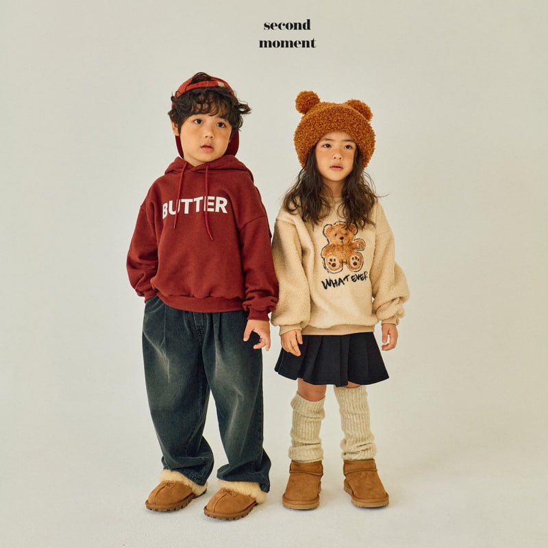 Second Moment - Korean Children Fashion - #kidzfashiontrend - Puffy Bear Sweatshirt - 9