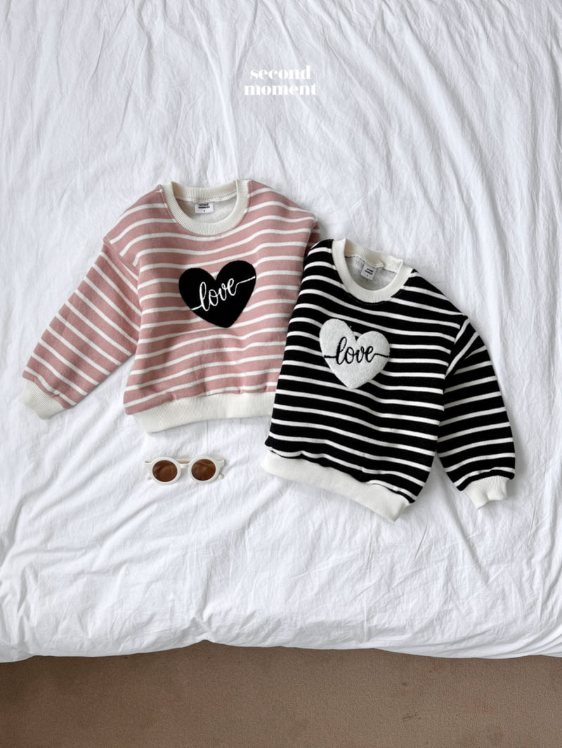 Second Moment - Korean Children Fashion - #littlefashionista - Love Bookle Sweatshirt - 5