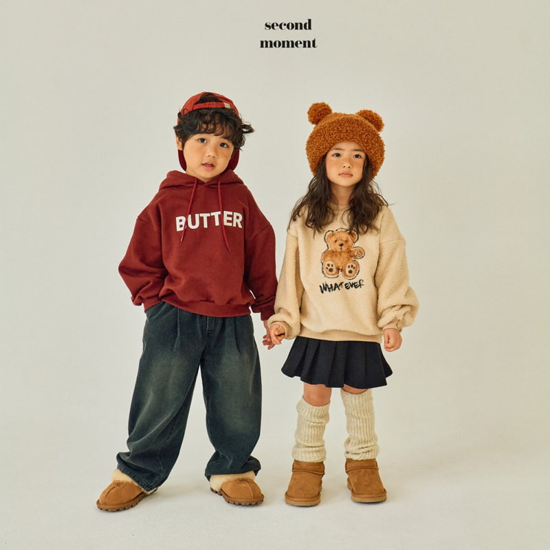 Second Moment - Korean Children Fashion - #littlefashionista - Puffy Bear Sweatshirt - 11